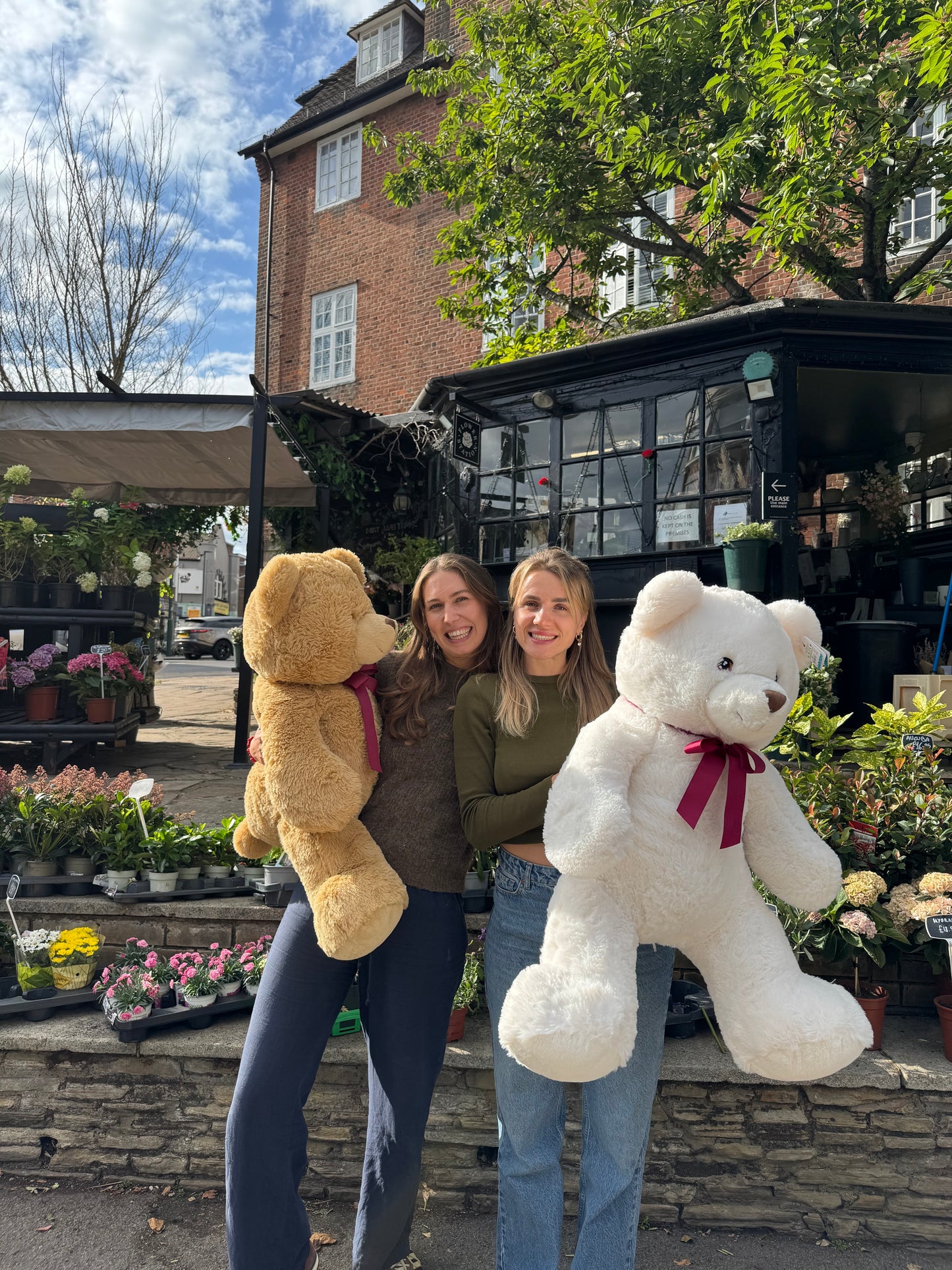 Large Cream Bear (75cm)